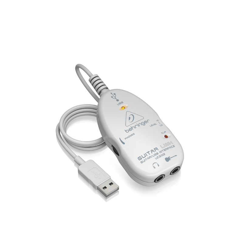 BEHRINGER UCG102 Guitar USB Interface สำหรับบันทึกเสียง และ Jamming for PC/Mac or iOS device - Image 2