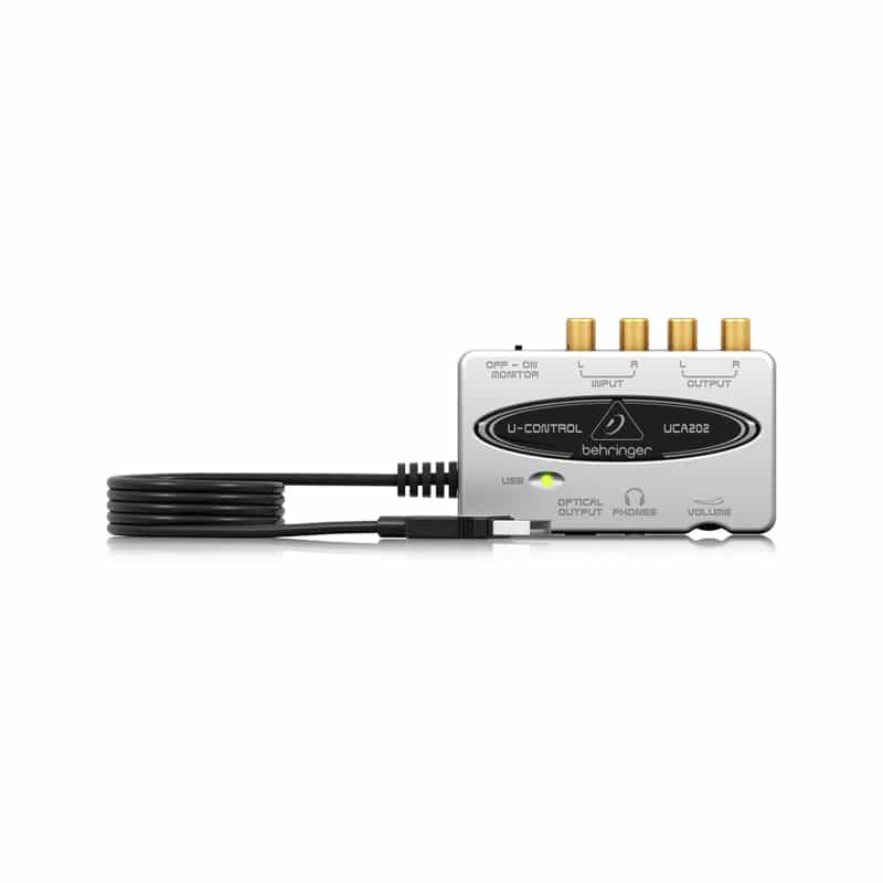 BEHRINGER UCA202 USB Audio Interface Ultra-Low Latency 2 In/2 Out with Digital Output - Image 3