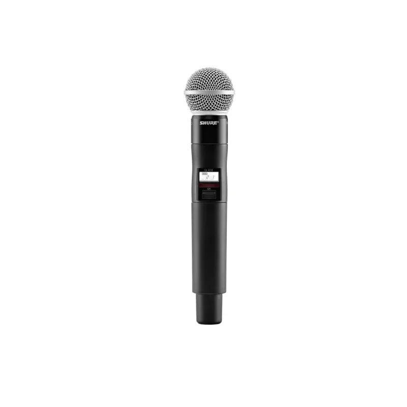 SHURE QLXD2/SM58 ไมค์ลอยดิจิตอล มือถือเดี่ยว แบบ VHF และ UHF (ไม่มีเครื่องรับ)