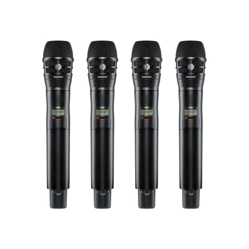 SHURE AD24QA/K8-P55 ชุดไมค์ลอยดิจิตอล 4 ตัว ย่าน UHF - Image 2