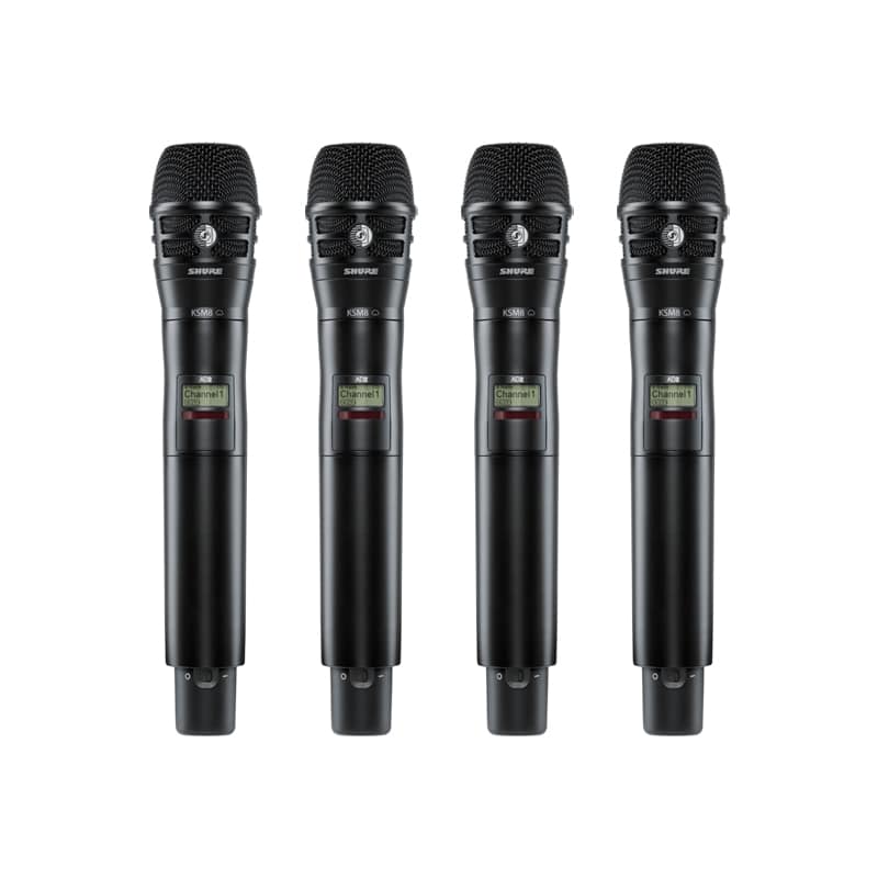SHURE AD24QA/K8-P55 ชุดไมค์ลอยดิจิตอล 4 ตัว ย่าน UHF - Image 2