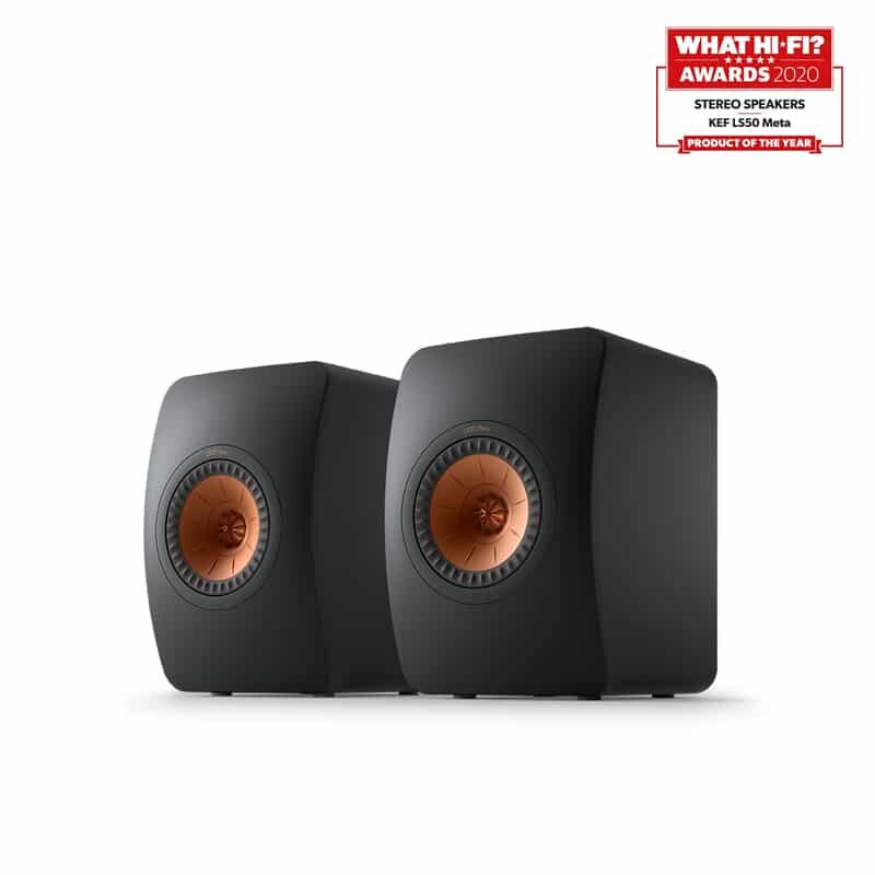 KEF LS50 META ลำโพง Bookshelf 5.25 นิ้ว 2 ทาง 100 วัตต์ 12th generation (สี Carbon Black)