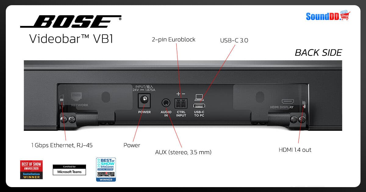 Bose Videobar VB1 Preview 5