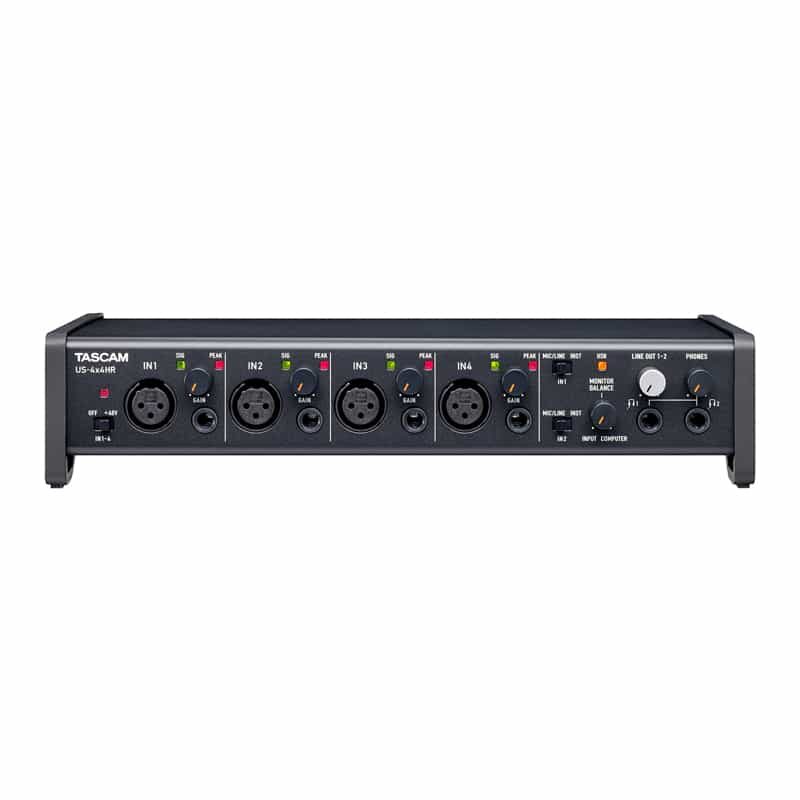 TASCAM US-4x4HR Audio Interface 4-อิน/4-เอาต์ ความละเอียด 24-bit/192kHz - Image 2