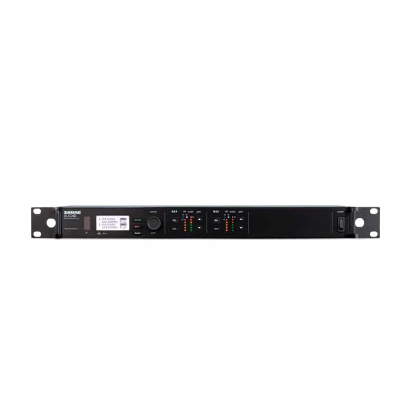 SHURE ULXD14DA เครื่องรับสัญญาณไมค์ลอยดิจิตอล 2 ชาแนล แบบ UHF (ไม่มีไมโครโฟน) - Image 2