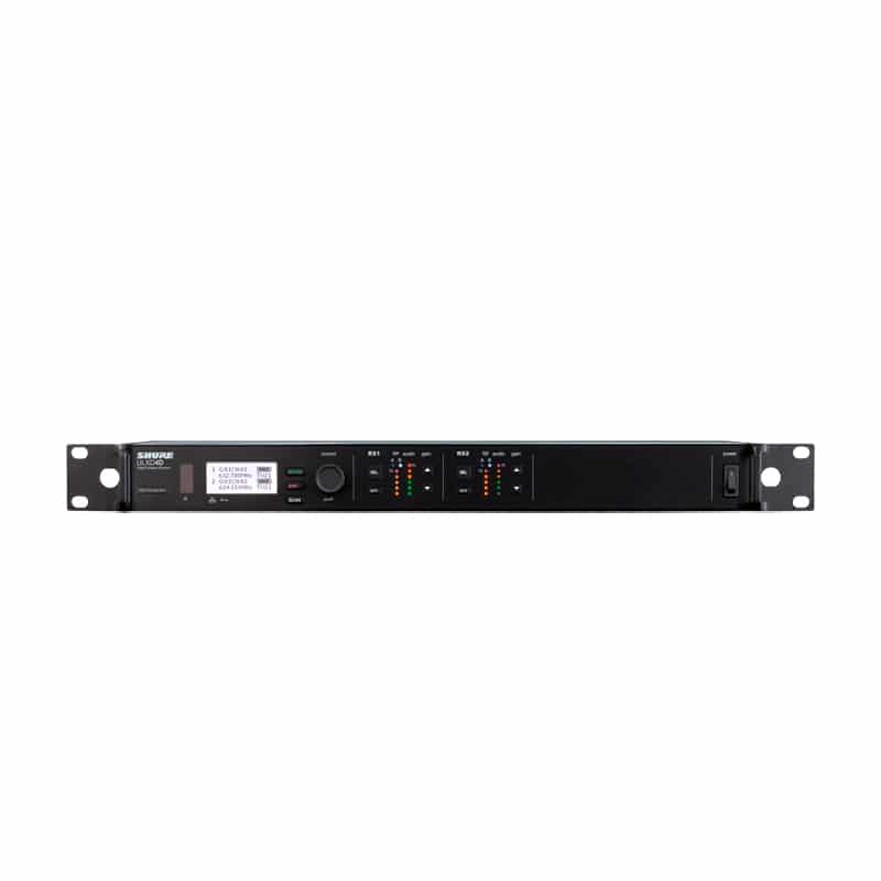 SHURE ULXD14DA เครื่องรับสัญญาณไมค์ลอยดิจิตอล 2 ชาแนล แบบ UHF (ไม่มีไมโครโฟน) - Image 2