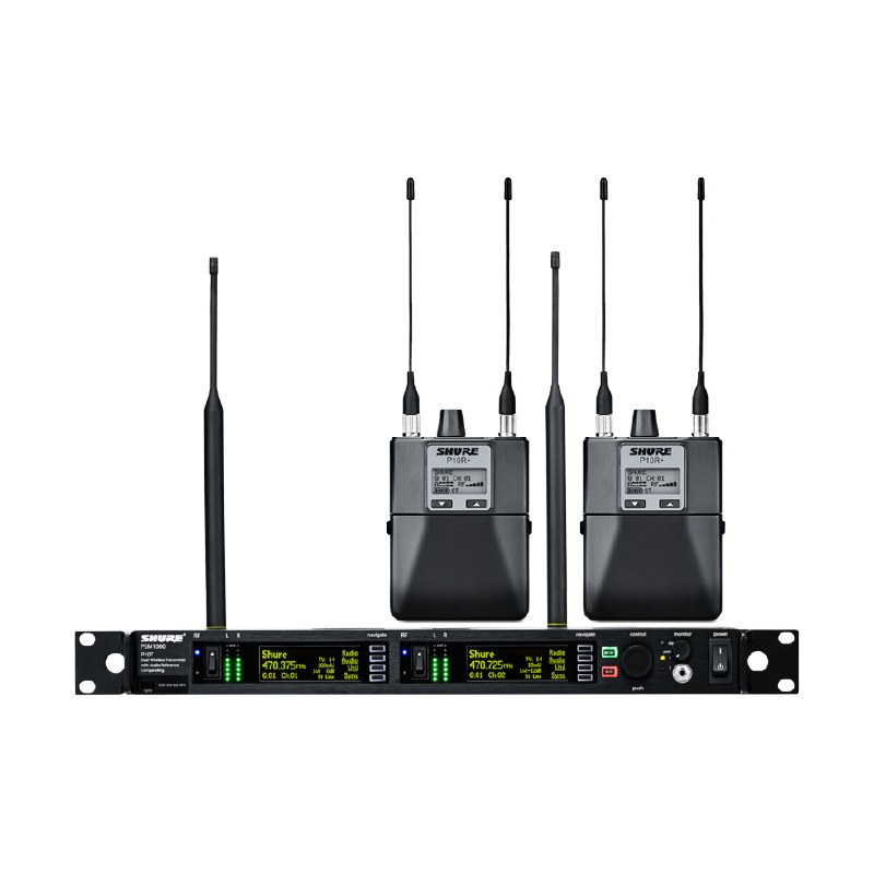 SHURE P10TRA ชุดเครื่องรับ/ส่ง สัญญาณไร้สาย ย่าน UHF