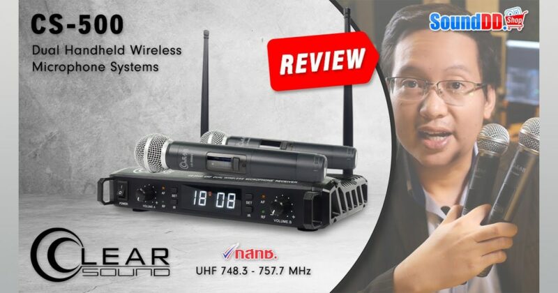CLEARSOUND CS-500 Review Banner