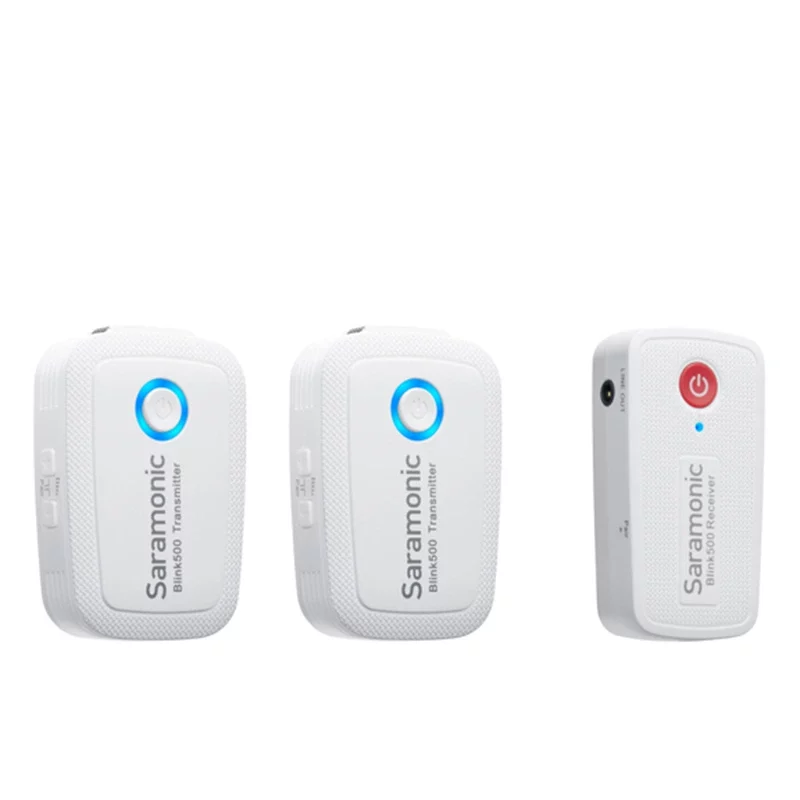 SARAMONIC Blink500 B2W ไมโครโฟนไร้สาย ติดกล้อง/สมาร์ทโฟน แบบ Dual-Channel 2.4GHz