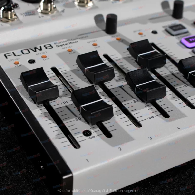 BEHRINGER FLOW 8 มิกเซอร์ ดิจิตอล 8 ชาแนล พร้อม Bluetooth Audio, App Control และ USB/Audio Interface - Image 8
