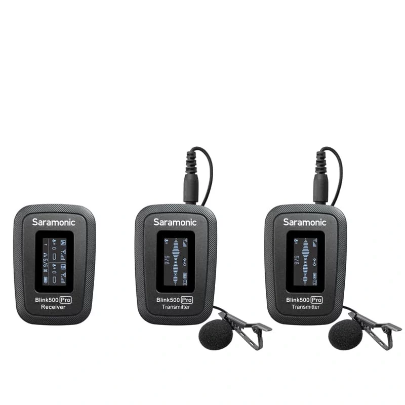 SARAMONIC Blink500 Pro B2 ไมโครโฟนไร้สาย ติดกล้อง/สมาร์ทโฟน