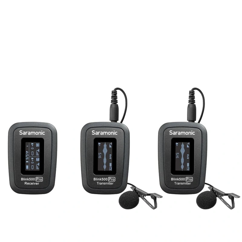 SARAMONIC Blink500 Pro B2 ไมโครโฟนไร้สาย ติดกล้อง/สมาร์ทโฟน