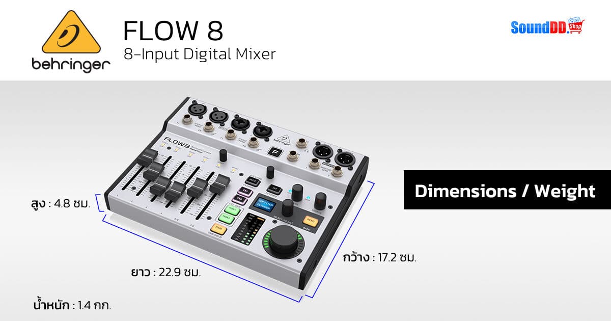 BEHRINGER FLOW8 Review5