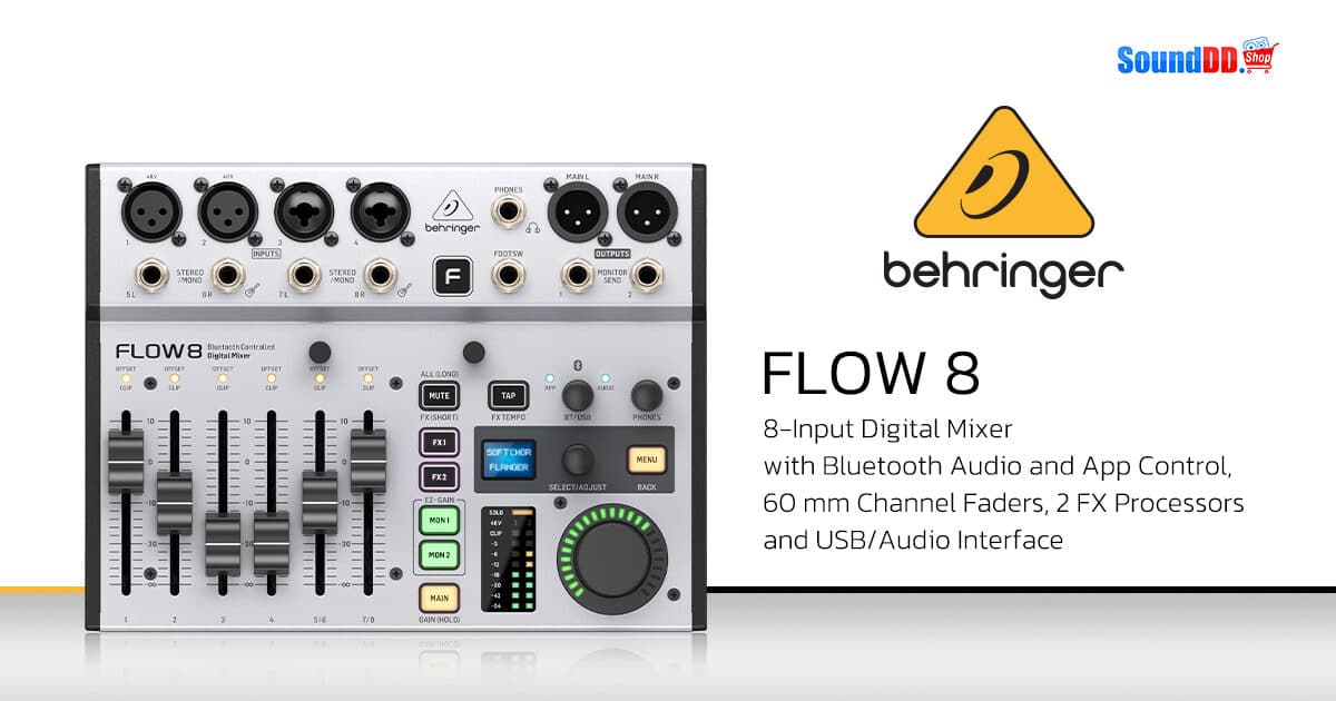 BEHRINGER FLOW8 Review1
