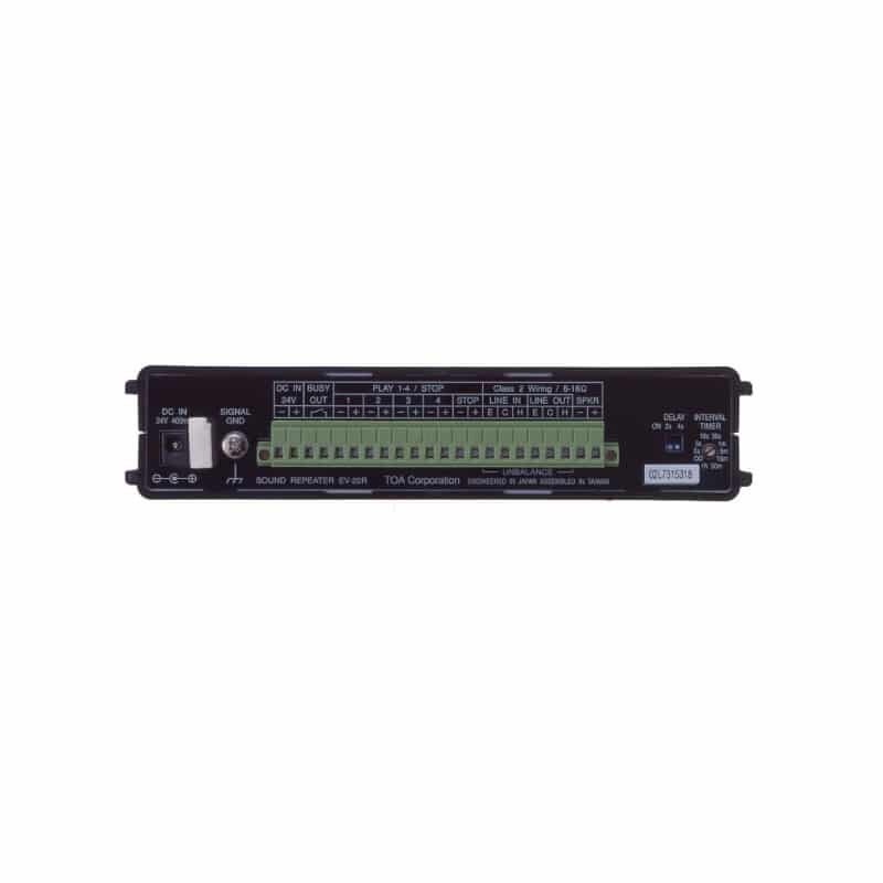 เครื่องบันทึกและเล่นเสียงดิจิตอล TOA EV-20R