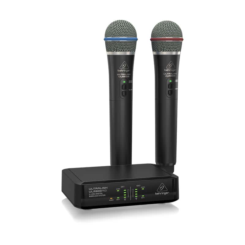 BEHRINGER ULM302MIC ชุดไมค์ลอยดิจิตอล มือถือคู่ แบบ 2.4GHz - Image 2