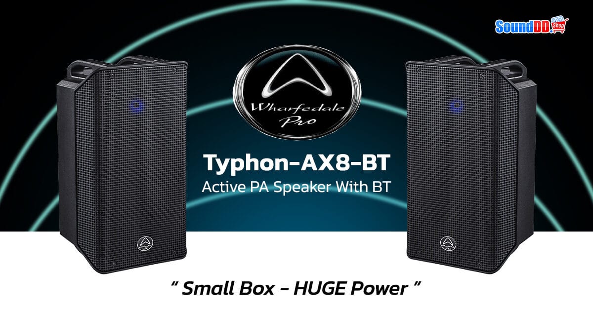 WHARFEDALE PRO Typhon-AX8-BT Review