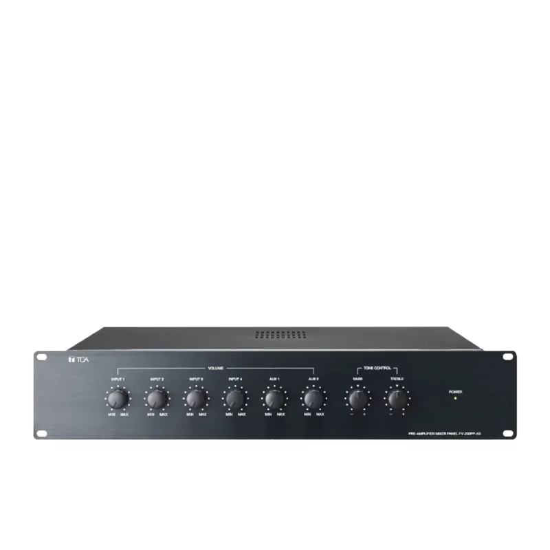 TOA FV-200PP Pre-Amplifier Mixer Panel