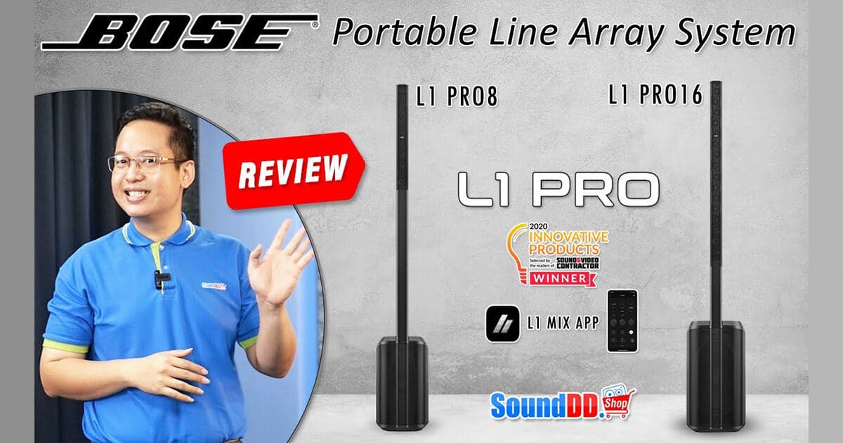 BOSE L1 PRO REVIEW Banner