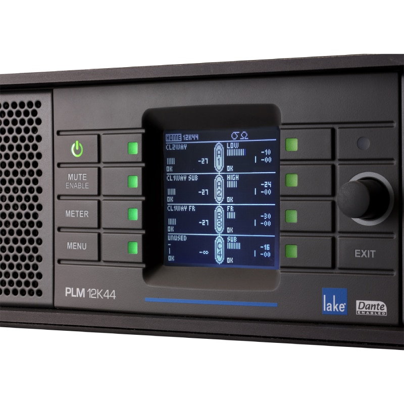 LAB GRUPPEN PLM 12K44 SP แอมป์ขยายเสียง 4 แชนแนล คลาส D 12000 วัตต์ 16 โอมห์ - Image 4