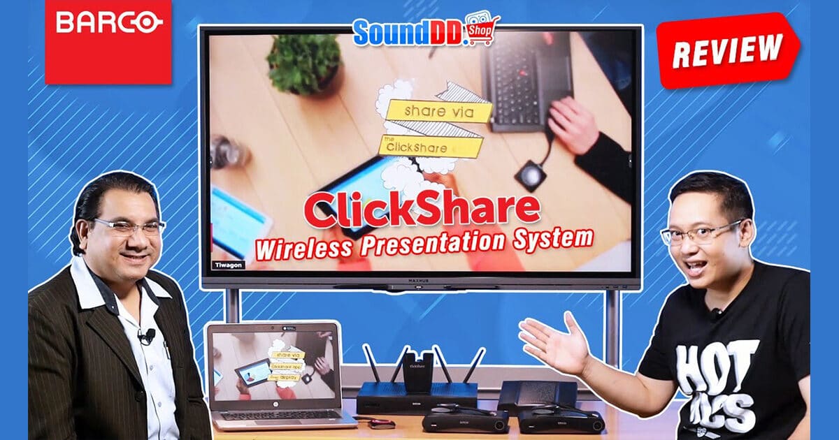 BARCO CLICKSHARE SERIES Review Banner