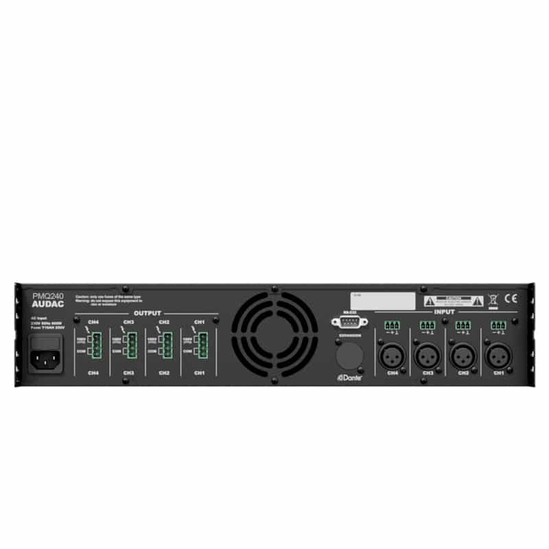เพาเวอร์แอมป์ AUDAC PMQ240