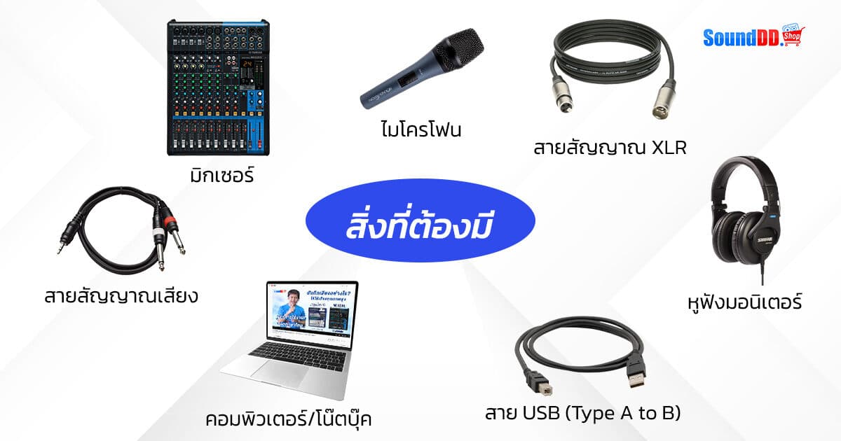 record mixer how to