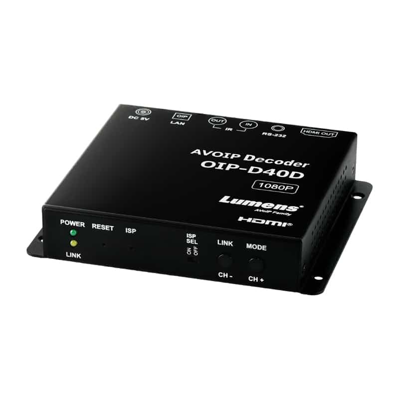 AVoIP Decode OIP-D40D
