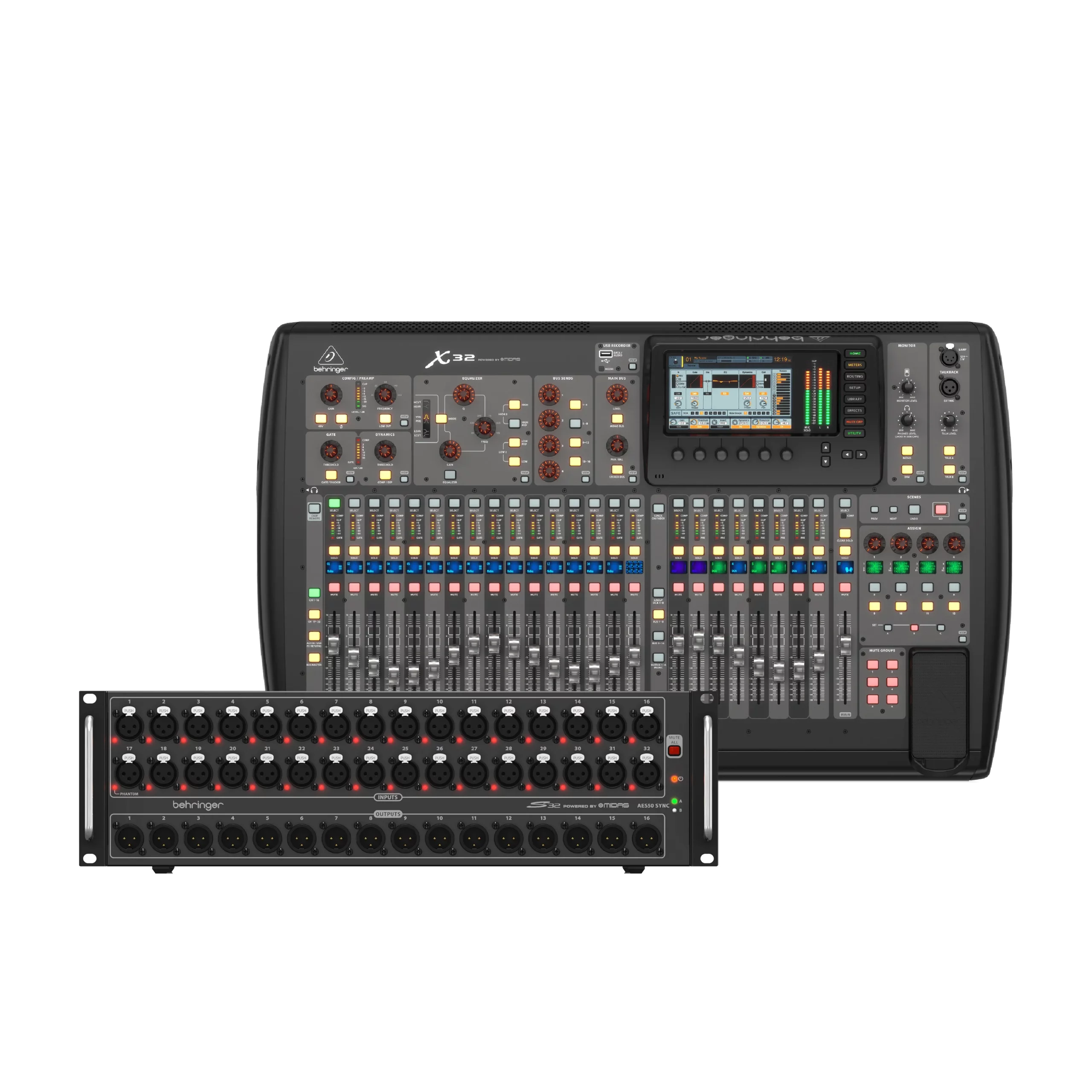 BEHRINGER X32 x BEHRINGER S32 IO