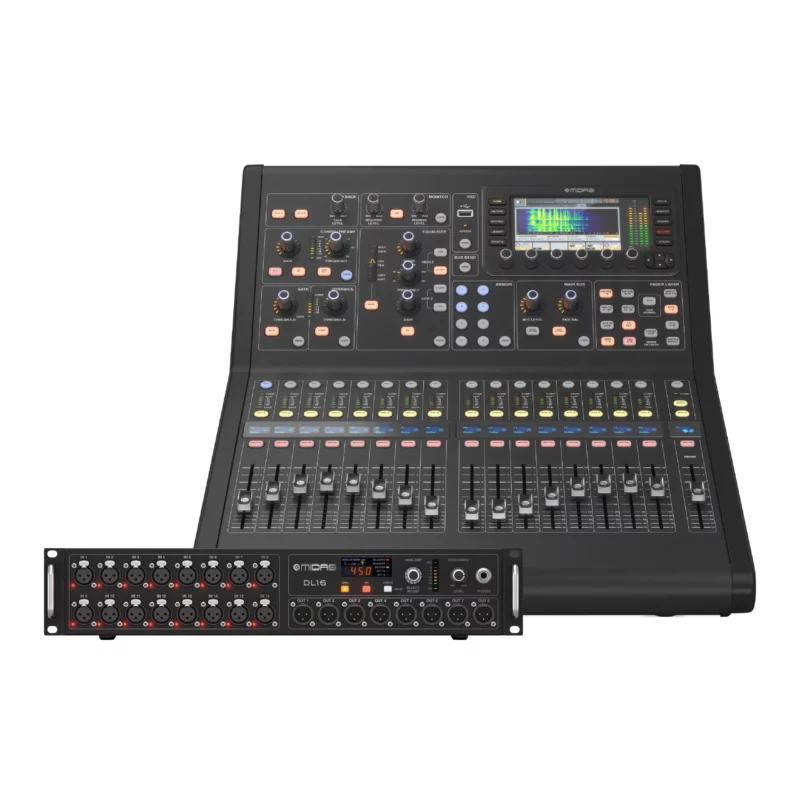 MIDAS M32R LIVE x MIDAS DL16