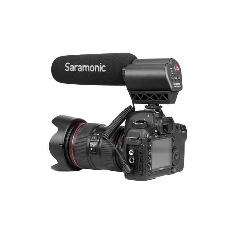 SARAMONIC Vmic Pro Mark II ไมโครโฟน Shotgun สำหรับติดกล้อง แบบ Condenser - Image 5