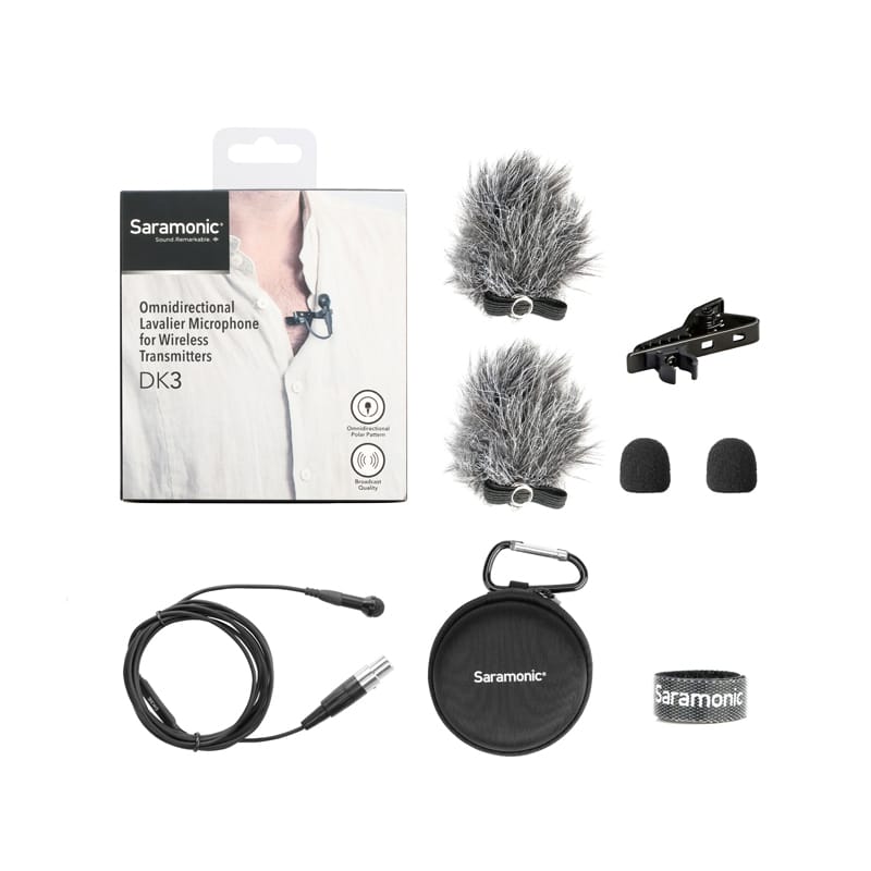 ไมค์หนีบปกเสื้อ SARAMONIC DK3D-DK3E-DK3F