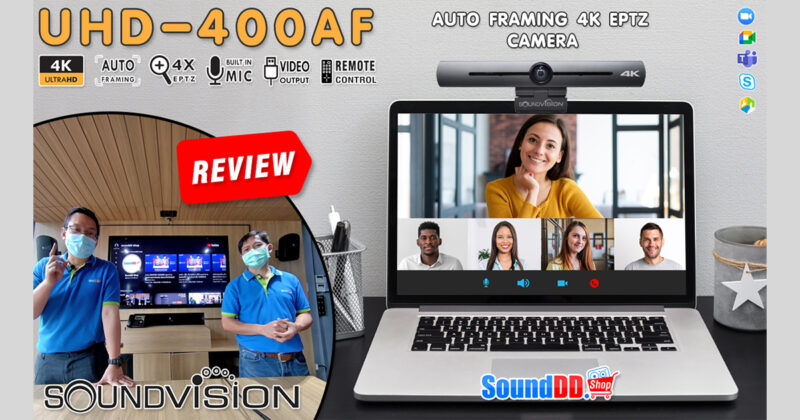 SOUNDVISION UHD-400AF Review Banner
