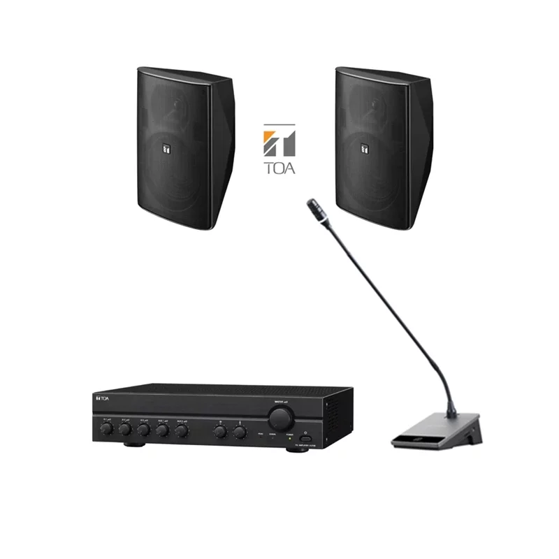 TOA A-2240-H + TOA F-2000BTWP + SOUNDVISION GMX-48