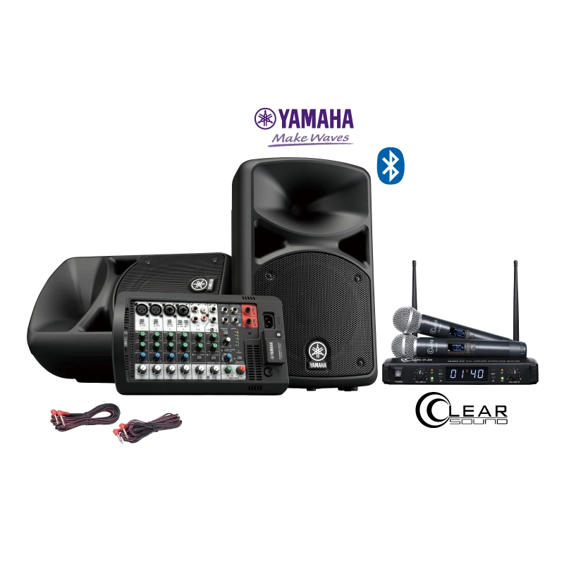 ชุดเครื่องเสียง STAGEPAS 400BT + CS-500