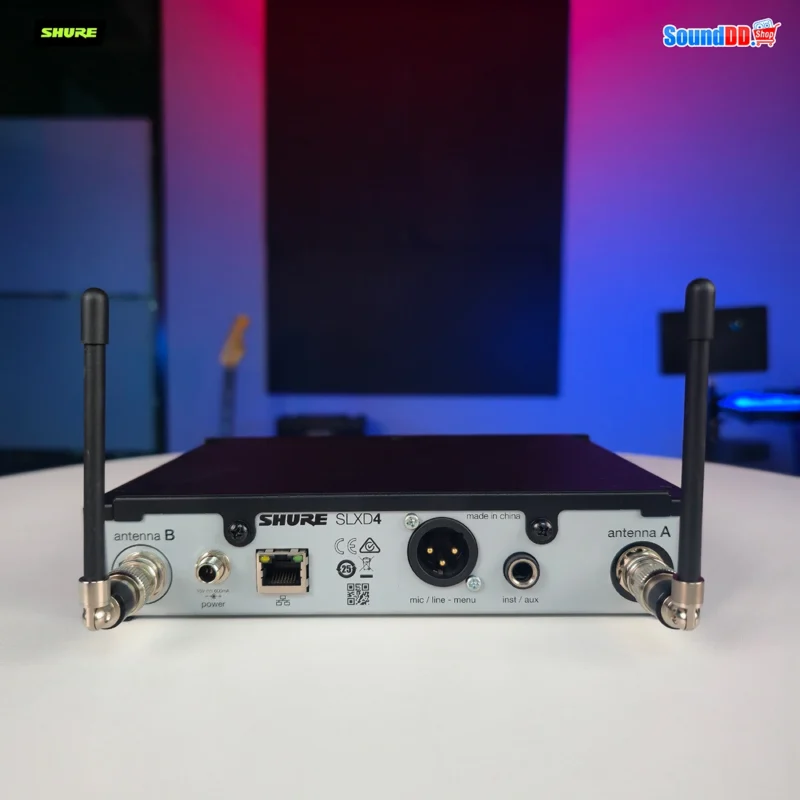 SHURE SLXD24A/SM58-M55 ชุดไมค์ลอยดิจิตอล มือถือเดี่ยว แบบ UHF - Image 3