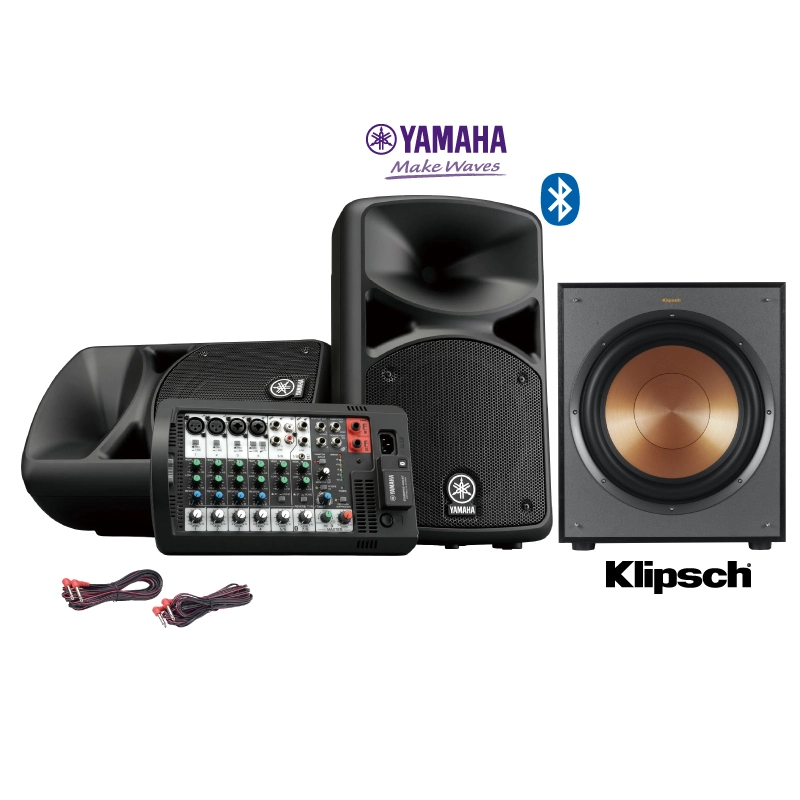 ชุดเครื่องเสียง STAGEPAS 400BT + R-120SW