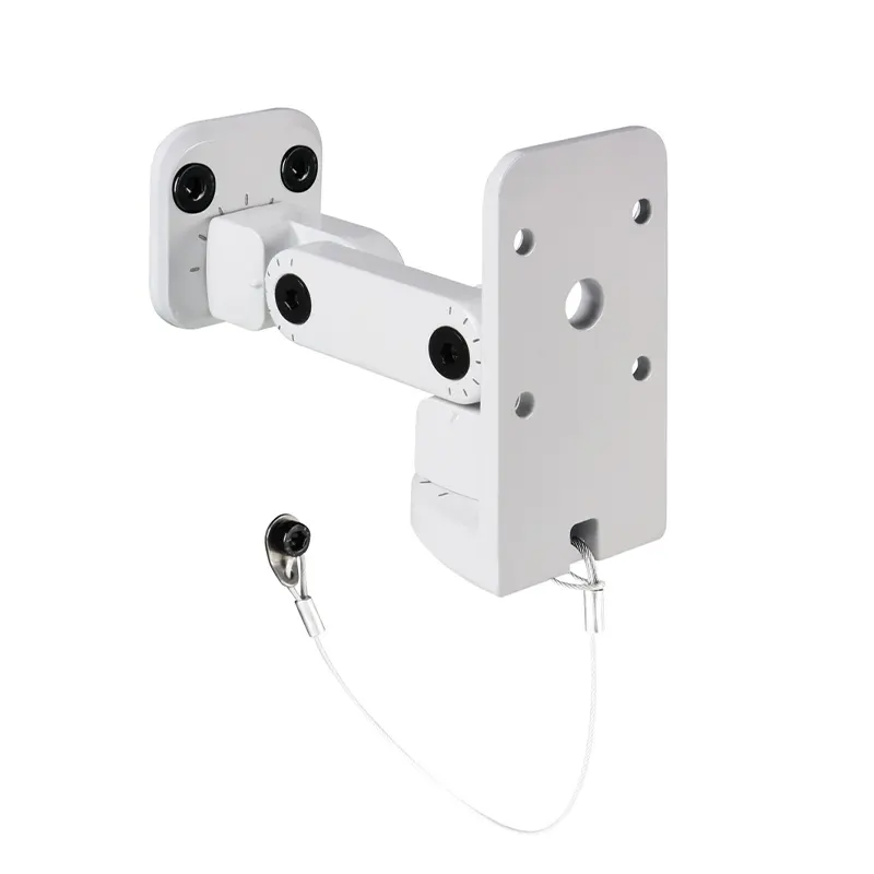 LD SYSTEMS SAT WMB 10 ขายึดผนังและเพดาน พร้อมสายเหล็กนิรภัยยาว 20 ซม. (สีดำ)
