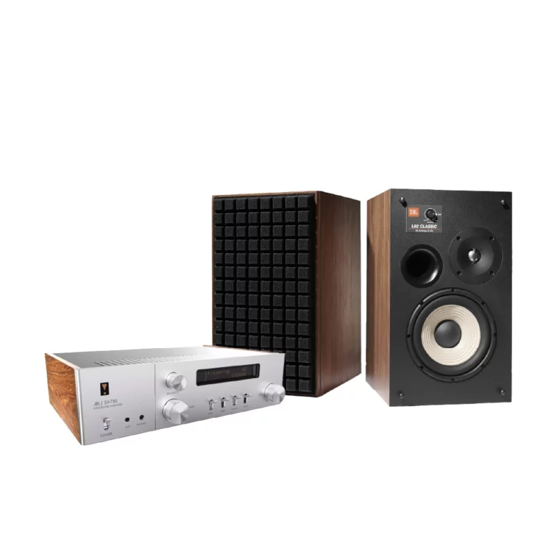 JBL CLASSIC 82 ชุดเครื่องเสียงฟังเพลง แอมป์ SA750 Streaming lntegrated Stereo พร้อมลำโพง L82 Classic