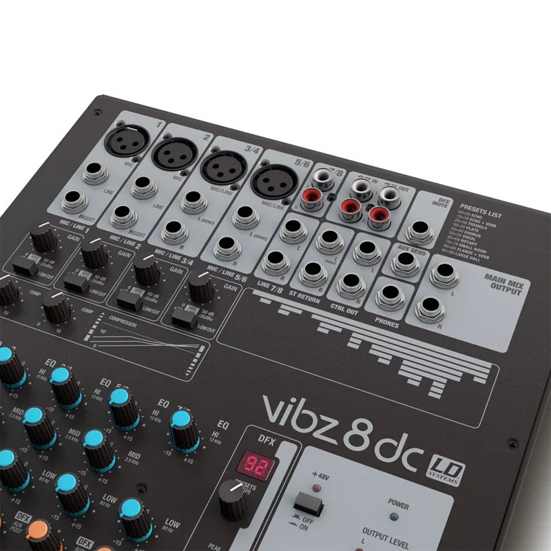 LD SYSTEMS VIBZ 8 DC