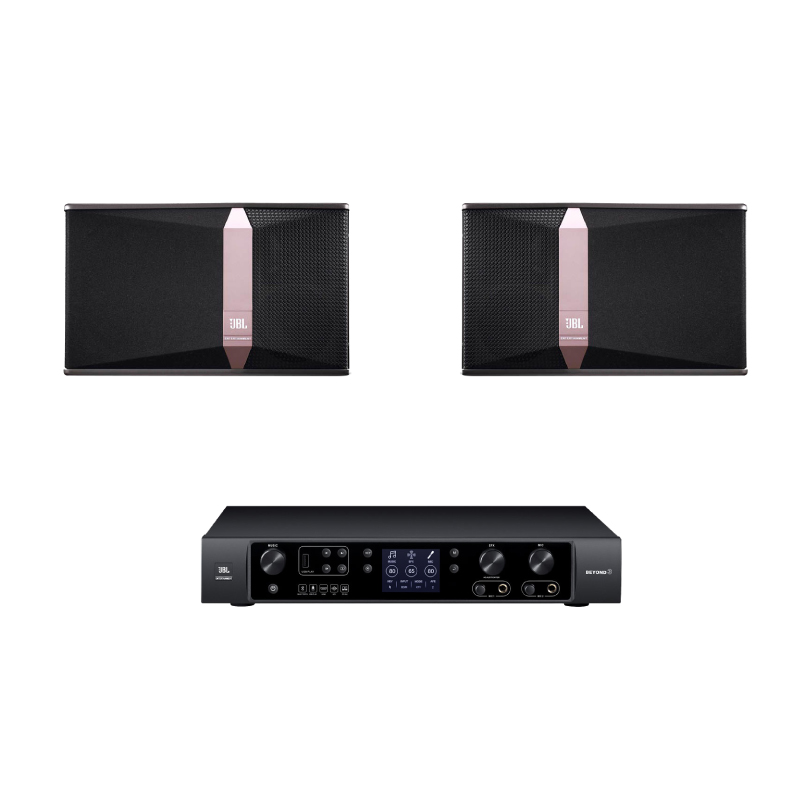 ชุดคาราโอเกะ JBL BEYOND 3K10 (ลำโพง Ki510 แอมป์ BEYOND 3)
