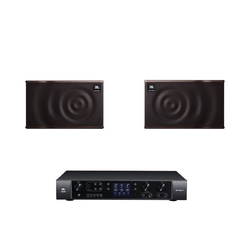 ชุดคาราโอเกะ BEYOND 1M10 แอมป์ JBL BEYOND 1 พร้อมลำโพงคาราโอเกะ JBL MK10-PAK
