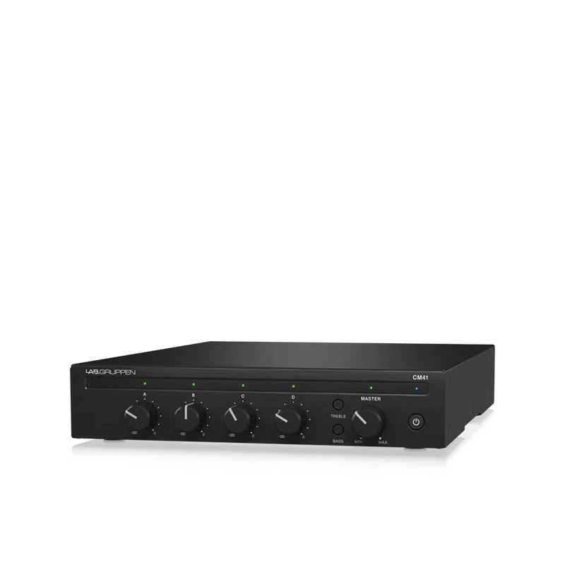LAB GRUPPEN CM41 Commercial Mixer 4 input / 1 output, 4 mic/line - Image 3