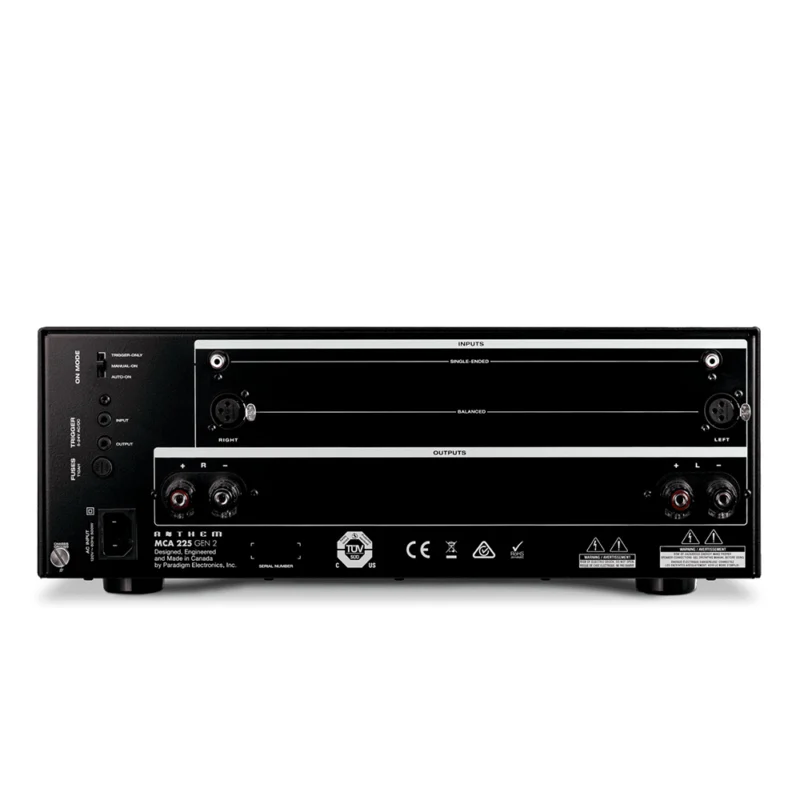 ด้านหลัง ANTHEM MCA 225 Gen 2