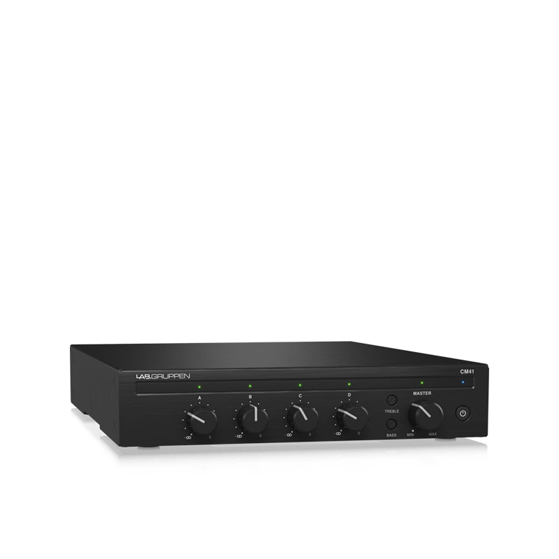 LAB GRUPPEN CM41 Commercial Mixer 4 input / 1 output, 4 mic/line - Image 2