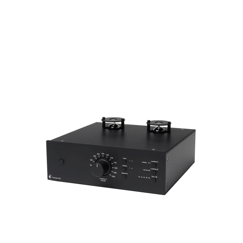 PRO-JECT Tube Box DS2 Phono preamplifier พร้อม tube output เหมาะสำหรับ MM และ MC