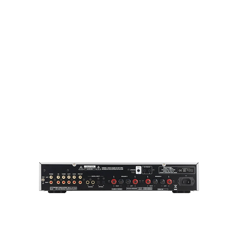 ROTEL RA-12 Integrated Amplifier 2x60 วัตต์ คลาส AB พร้อม USB ที่แผงด้านหน้าสำหรับอุปกรณ์ Apple iOS - Image 3