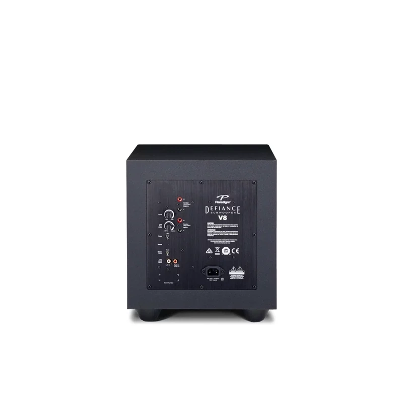 PARADIGM Defiance V8 ลำโพงซับวูฟเฟอร์ 8 นิ้ว 150 วัตต์ มีแอมป์ในตัว คลาส D - Image 3