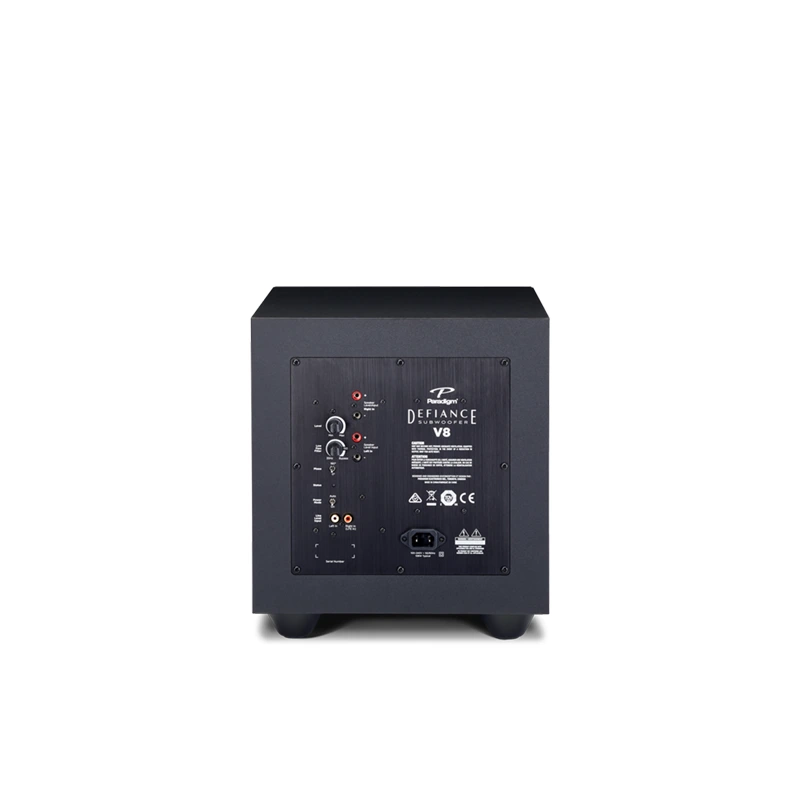 PARADIGM Defiance V8 ลำโพงซับวูฟเฟอร์ 8 นิ้ว 150 วัตต์ มีแอมป์ในตัว คลาส D - Image 3