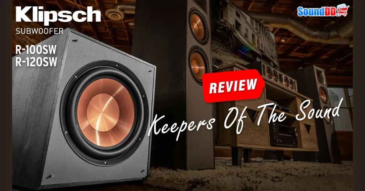 รีวิว! KLIPSCH R-100SW และ R-120SW
